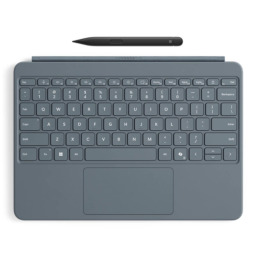 كيبورد مايكروسوفت سيرفس برو 12 بوصة مع قلم سليم 2 - أوشن Microsoft Surface Pro 12" Keyboard Cover + Slim Pen 2 - Ocean