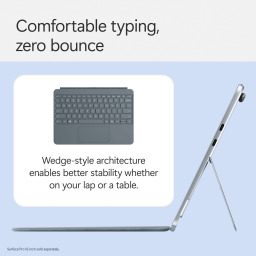 كيبورد مايكروسوفت سيرفس برو 12 بوصة مع قلم سليم 2 - أوشن Microsoft Surface Pro 12" Keyboard Cover + Slim Pen 2 - Ocean