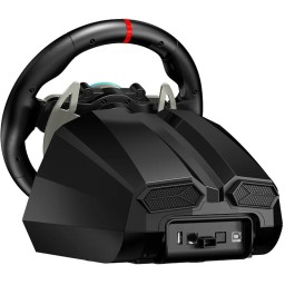 مجموعة عجلة القيادة Flashfire F119 Buddh Mini للسباق - عجلة قيادة للألعاب مع دواسات Flashfire F119 Buddh Mini racing wheel Set Gaming Racing Wheel Steering Wheel With Pedal