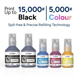 طابعة  براذر  ملونة خزان خارجي DCP-T830DW Printer Brother DCP-T830DW Ink Tank