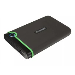 قرص صلب خارجي Transcend StoreJet 25M3 بسعة 1TB ومنفذ USB 3.1 Gen 1 Transcend StoreJet 25M3 1TB External Hard Drive - USB 3.1 Gen 1
