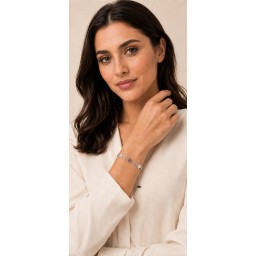 سوار نسائي من الفضة الايطاليه Women’s Italian Silver Bracelet925