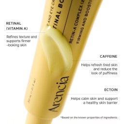 آرينشيا - جرعة الريتينال لشد وتنشيط الوجه والعينين Arencia Retinal Booster Shot Face & Eye Cream