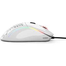 ماوس ألعاب سلكي Glorious Model D - وزن 68 جرامًا، تصميم قرص العسل فائق الخفة، RGB Glorious Model D Wired Gaming Mouse - 68g Superlight Honeycomb Design, RGB