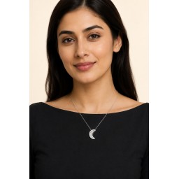 قلادة نسائيه من الفضة الايطالية925 Italian Silver Women’s Necklace925