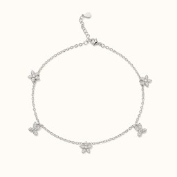 خلخال من الفضة الايطاليه Italian 925 Sterling Silver Anklet