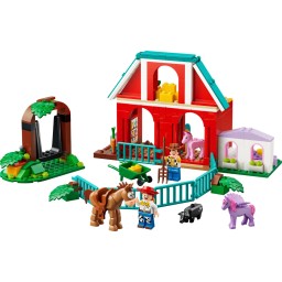 ليجو ديزني مزرعة خيول بليز (43304) - مجموعة بناء LEGO 43304 Disney Blaze's Horse Ranch