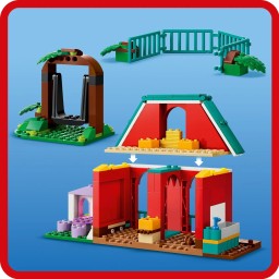 ليجو ديزني مزرعة خيول بليز (43304) - مجموعة بناء LEGO 43304 Disney Blaze's Horse Ranch