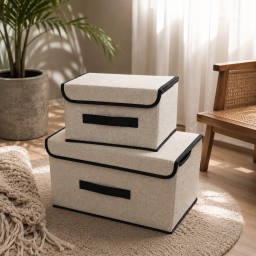 صناديق التخزين القماشية Storage boxes