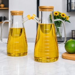 مزيتة زجاج شكل 1 Glass oil dispenser, shape 1