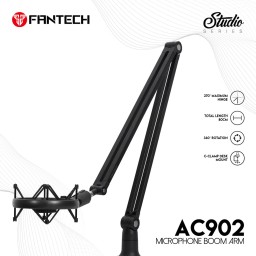 حامل ميكروفون مكتبي قابل للتعديل FANTECH AC902S FANTECH AC902S Adjustable Microphone Stand