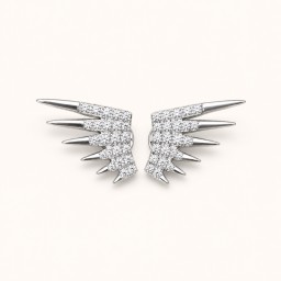 تراجي ( اقراط ) من الفضة الايطاليه Italian 925 Sterling Silver Earrings