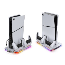 قاعدة شحن وتبريد دوبي لجهاز بلايستيشن 5 (موديل TP5-35103) DOBE Cooling and Charging Stand for PS5 (Model TP5-35103)