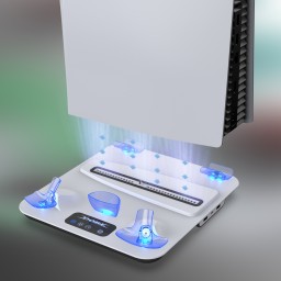 قاعدة تبريد وشحن متعددة الوظائف لجهاز بلايستيشن 5 من دوبي (موديل TP5-3550) DOBE Multifunctional Cooling and Charging Stand for PS5 (Model TP5-3550)