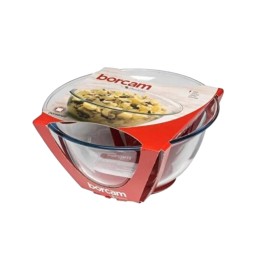 وعاء زجاجي كبير بايركس من ماركة بوركام BORCAM 59614 Large Pyrex Glass Bowl
