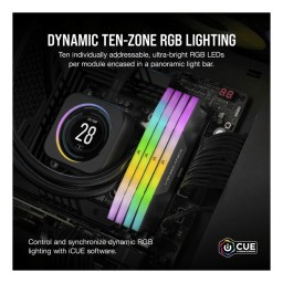 رام Corsair VENGEANCE RGB 32GB DDR5 6400MT/s Corsair VENGEANCE RGB 32GB DDR5 6400MT/s CL32 Memory Kit