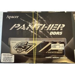 ذاكرة Apacer PANTHER DDR5 سعة 16GB بتردد 6000MHz CL38 – للألعاب Apacer PANTHER DDR5 16GB 6000MHz CL38 Gaming Memory Module