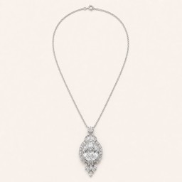 قلاده نسائيه من الفضة الايطاليه Women’s Necklace in Italian 925 Sterling Silver