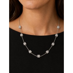 قلاده نسائيه من الفضة الايطاليه Italian Silver Women’s Necklace 925 Sterling Silver