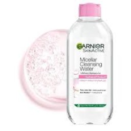 غسول ميسيلار غارنييه سكين أكتيف للبشرة الجافة والحساسة 400 مل Garnier SkinActive Micellar Cleansing Water for Dry and Sensitive Skin 400ml