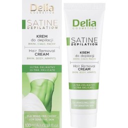 كريم إزالة الشعر ديلیا (Delia) فائق النعومة - 100 مل Delia Ultra Delicate Hair Removal Cream - 100ml