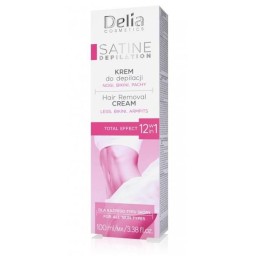 كريم إزالة الشعر ديليا 12 في 1 - 100 مل Delia 12-in-1 Total Effect Hair Removal Cream - 100ml
