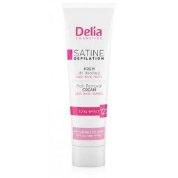 كريم إزالة الشعر ديليا 12 في 1 - 100 مل Delia 12-in-1 Total Effect Hair Removal Cream - 100ml