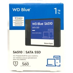 وحدة تخزين WD Blue SA510 SSD سعة 1 تيرابايت – SATA 2.5 إنش WD Blue SA510 1TB 2.5" SATA SSD