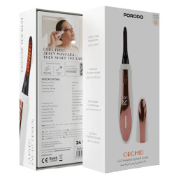 بورودو لايف ستايل أوركيد أداة عكف الرموش الحرارية القابلة للشحن Porodo Lifestyle Orchid Rechargeable Heated Eyelash Curler