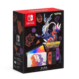 جهاز نينتندو سويتش أوليد - إصدار بوكيمون سكارليت وفايوليت المحدود Nintendo Switch – OLED Model Pokémon Scarlet & Violet Edition