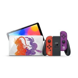 جهاز نينتندو سويتش أوليد - إصدار بوكيمون سكارليت وفايوليت المحدود Nintendo Switch – OLED Model Pokémon Scarlet & Violet Edition