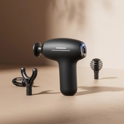 مسدس تدليك صغير لاسلكي من بورودو Porodo Cordless Mini Massage Gun