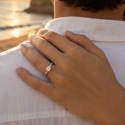 خاتم بريق الألماس Diamond Sparkle Ring