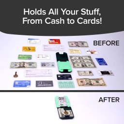 محفظة كارتات رجالية RFID Blocking Wallet for Men with Removable Money Clip RFID Blocking Wallet for Men with Removable Money Clip
