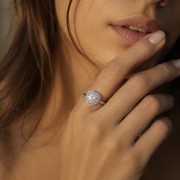 خاتم قلب الحب Love Heart Ring