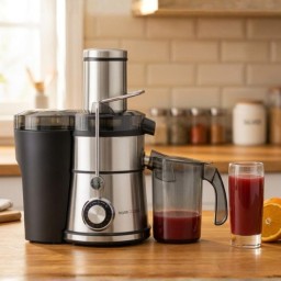 عصارة فواكه سريعة بقدرة 1200 واط ستانلس ستيل Fruit juicer