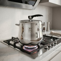 قدر ضغط 15 لتر من زيو ستانلس ستيل pressure cooker