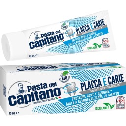 معجون أسنان باستا ديل كابيتانو للحماية من التسوس - 100 مل Pasta Del Capitano Plaque and Caries Protection Toothpaste - 100ml