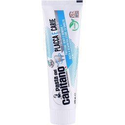 معجون أسنان باستا ديل كابيتانو للحماية من التسوس - 100 مل Pasta Del Capitano Plaque and Caries Protection Toothpaste - 100ml
