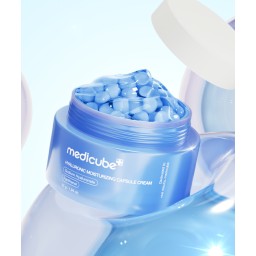 كريم ترطيب ميديكوب بكبسولات الهيالورونيك - 55 جرام Medicube Hyaluronic Capsule Moisturizing Cream - 55g