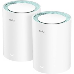 راوتر كودي 1200 Cudy M1200 AC1200 Whole Home Mesh Wi-Fi System,  2-Pack