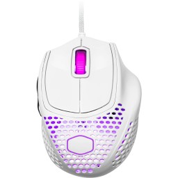 ماوس ألعاب Cooler Master MM720 خفيف الوزن RGB – أبيض لامع Cooler Master MM720 Lightweight RGB Gaming Mouse – Glossy White