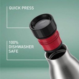 مطارة تيفال بلودروب 0.7 لتر Tefal BLUDROP Sleeve Drinking Bottle 0.7L