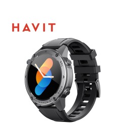 ساعة HAVIT  الذكية - لون أسود HAVIT M9059 PRO Smart Watch- Black