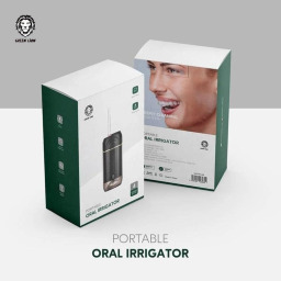 جرين ليون جهاز تنظيف الأسنان بالماء المحمول 300 مل أبيض Green Lion Portable Oral Irrigator 300ml White