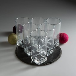 سيت اقداح زجاجية 6 قطع من ماركة باشابهجة Pasabahce 41300 Glass Set