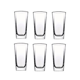 سيت اقداح زجاجية 6 قطع من ماركة باشابهجة Pasabahce 41300 Glass Set