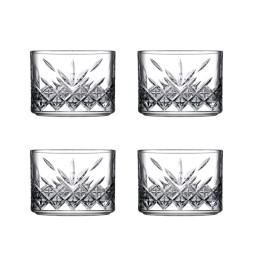 سيت وعاء زجاجي 4 قطعة من ماركة باشابهجة Pasabahce 530240 Glass Bowl Set