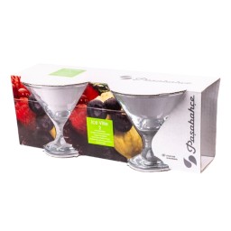 سيت وعاء ايس كريم زجاجي 2 قطع ماركة باشابهجة Pasabahce 440410 Ice Cream Bowl Set