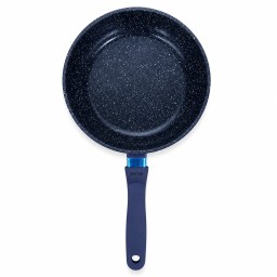 طقم مقالي نايفو كرانيت أزرق  3 قطع NIFOO Blue Granite Fry Pan Set  3 Pieces